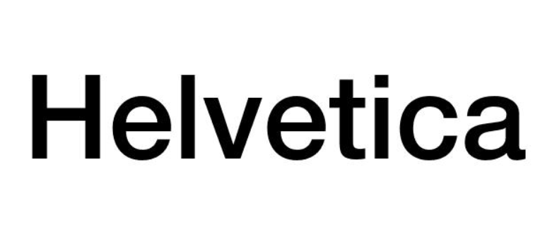 Helvetica - best font for resume